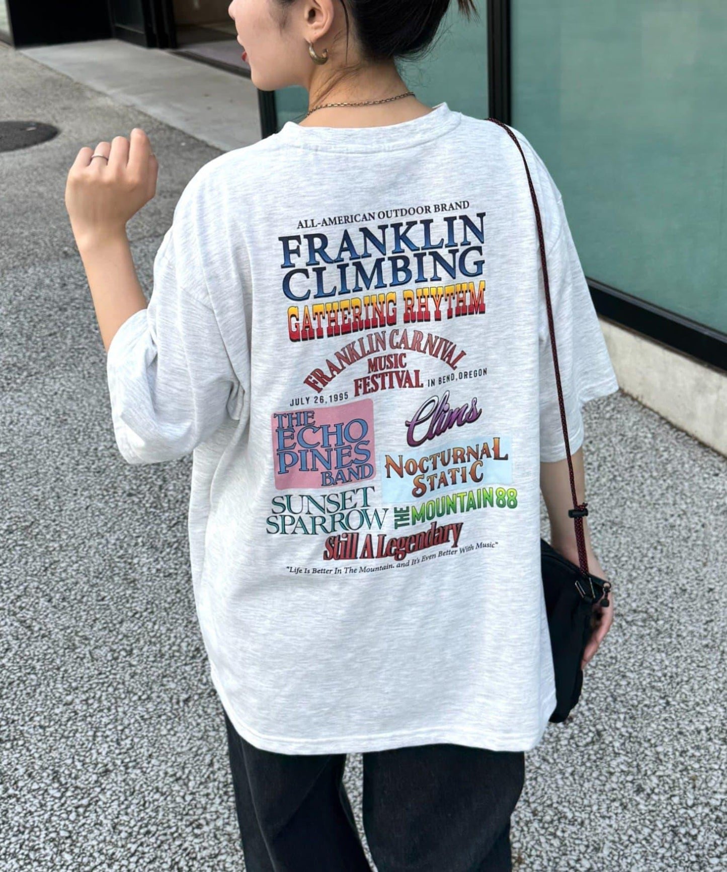 【Franklin Climbing】FesTee T/C TECH 多色圖案 T 恤