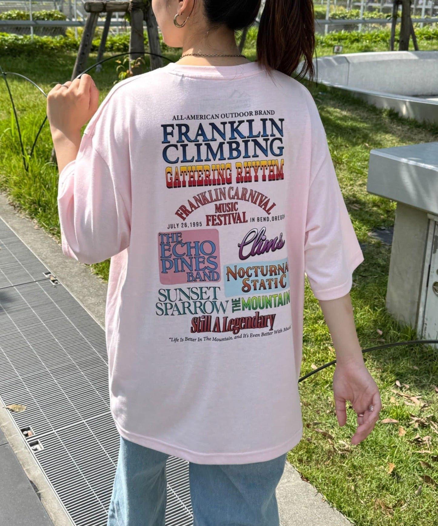 【Franklin Climbing】FesTee T/C TECH 多色圖案 T 恤