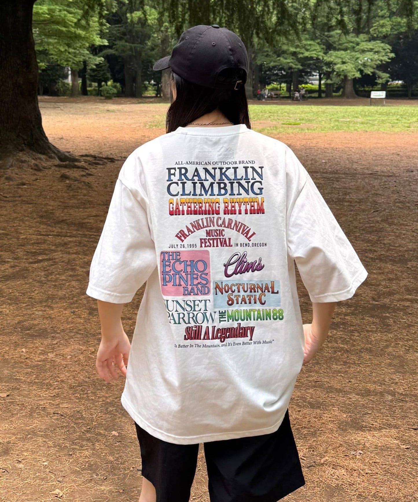 【Franklin Climbing】FesTee T/C TECH 多色圖案 T 恤