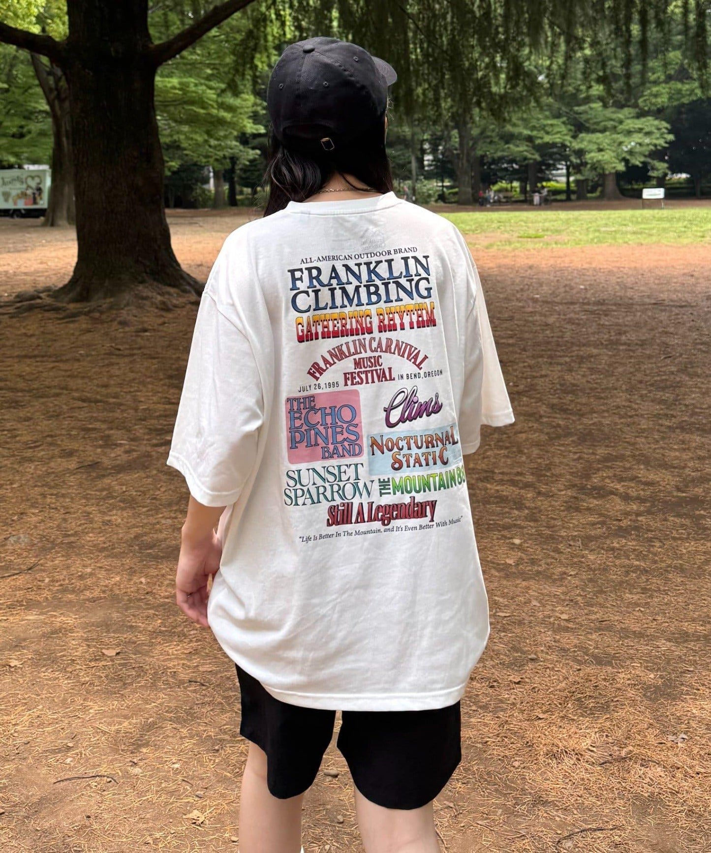 【Franklin Climbing】FesTee T/C TECH 多色圖案 T 恤