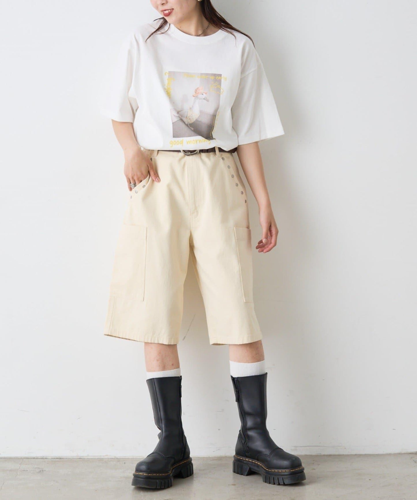 【男女通用】獨特動物印花T恤