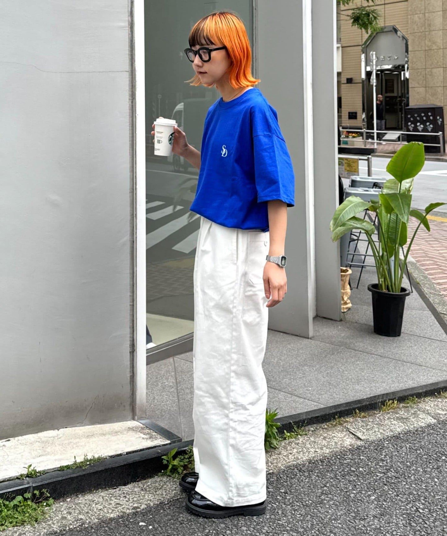 【SEADAM】〈男女通用〉背部Logo印花T恤