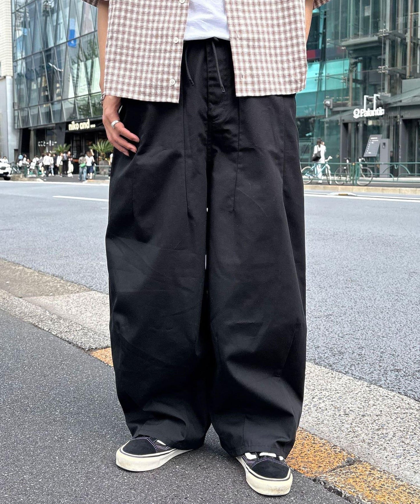 寬鬆闊腿褲