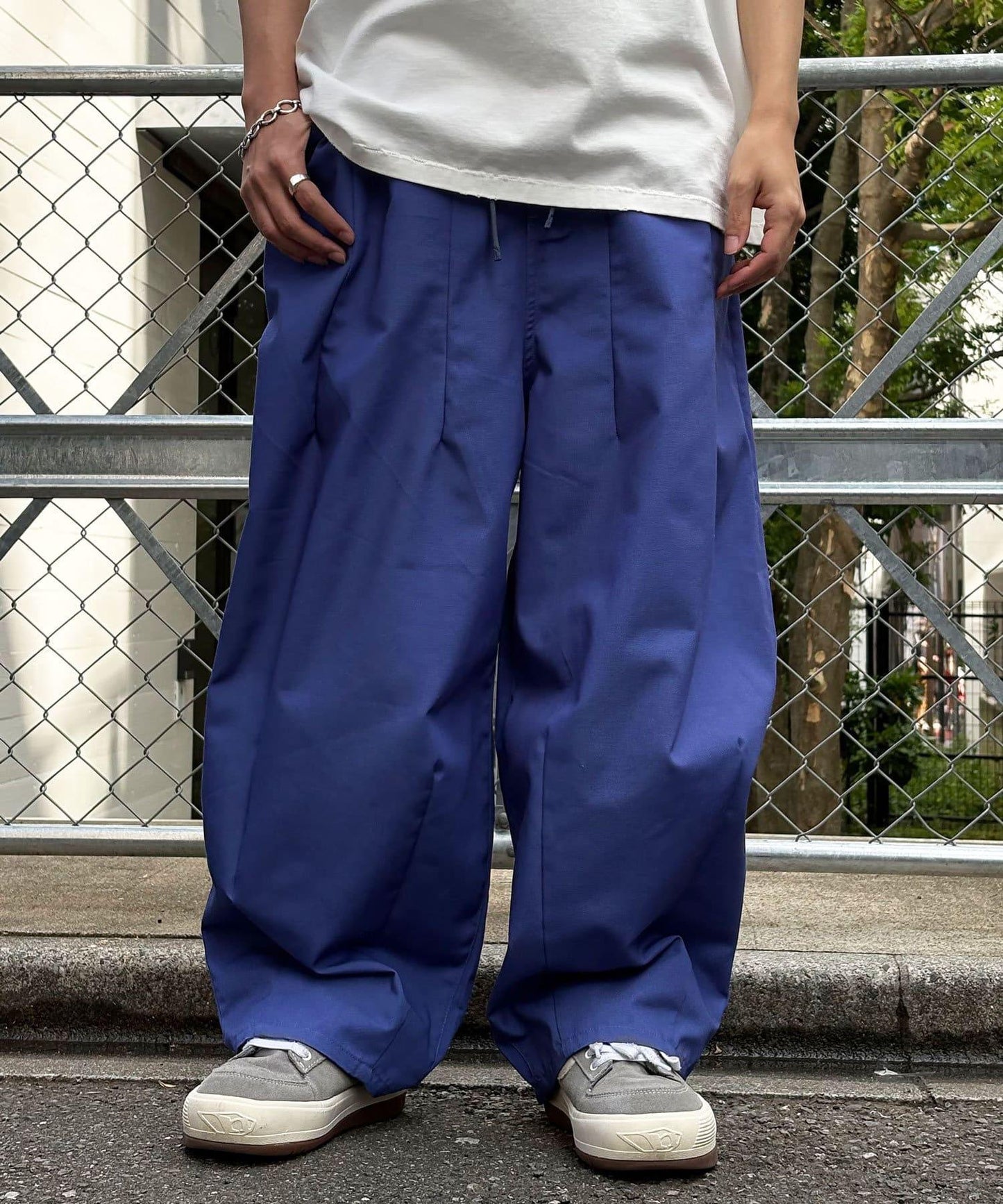 寬鬆闊腿褲