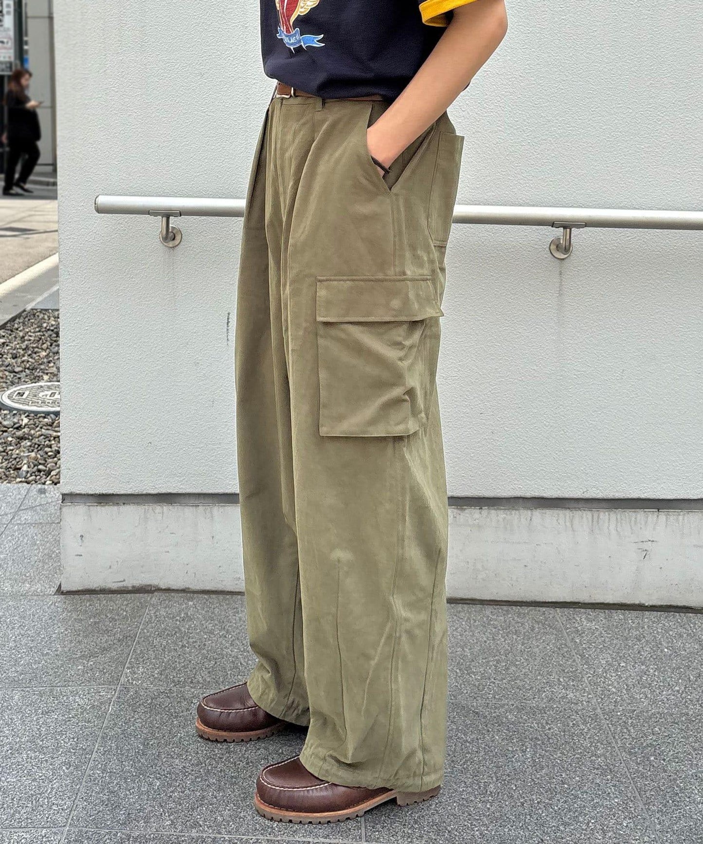寬鬆氣球口袋褲