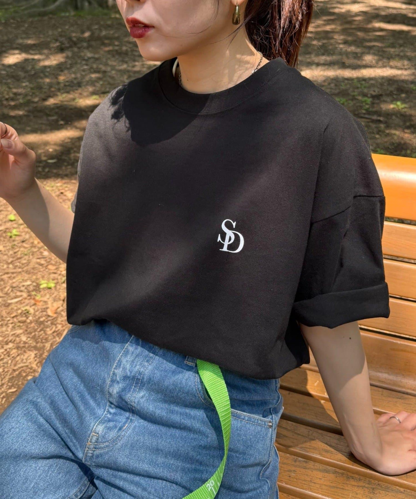 【SEADAM】〈男女通用〉背部Logo印花T恤