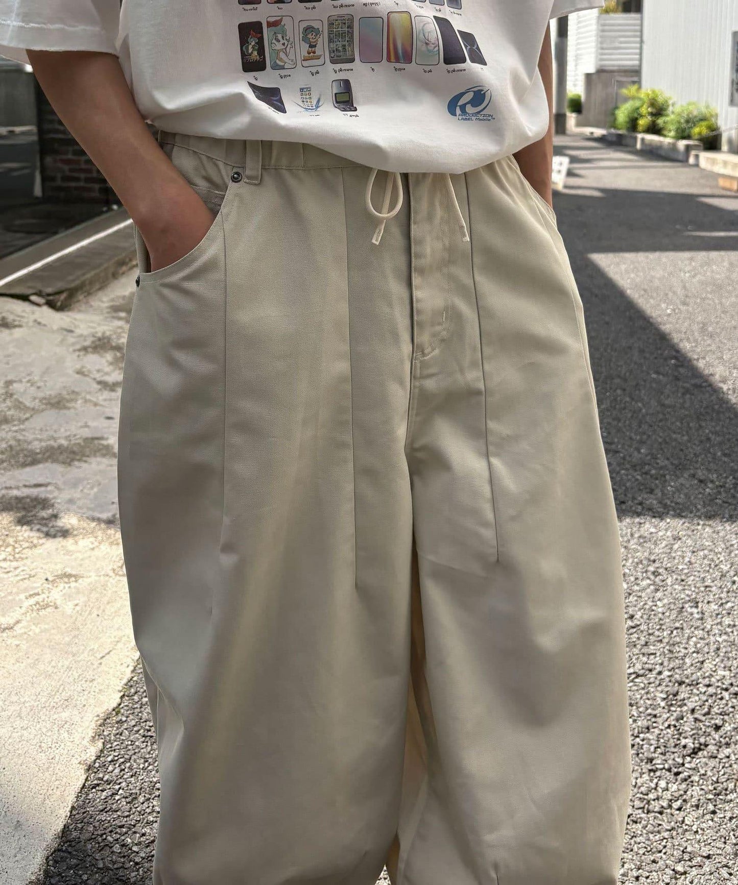 寬鬆闊腿褲