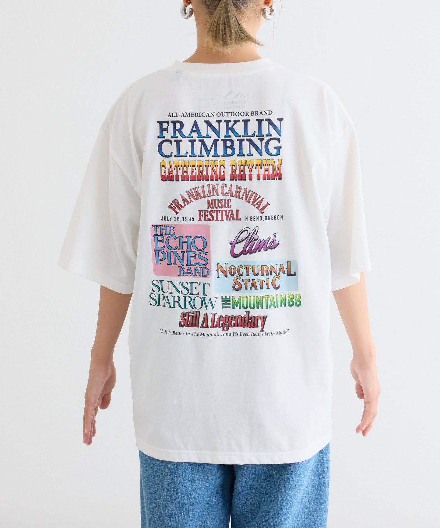 【Franklin Climbing】FesTee T/C TECH 多色圖案 T 恤