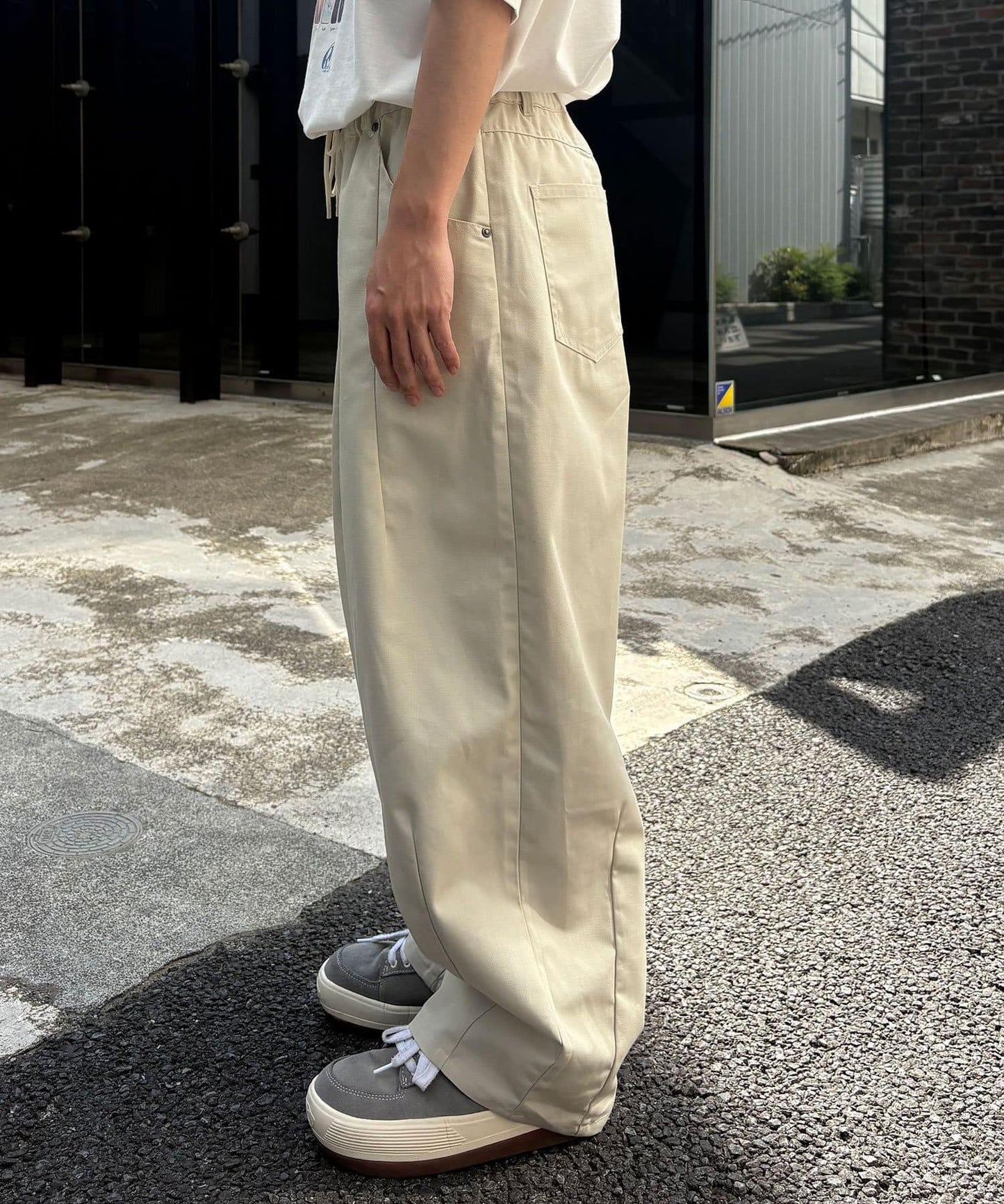 寬鬆闊腿褲