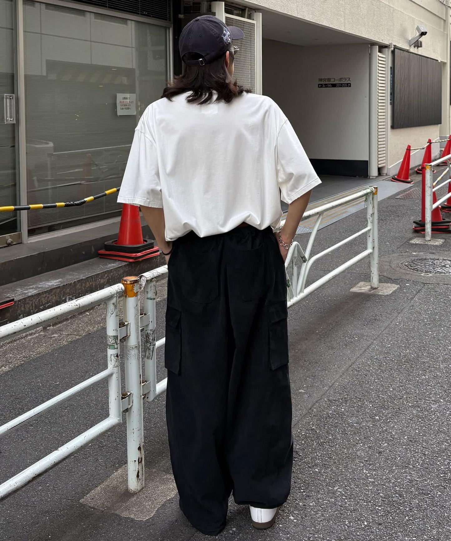寬鬆氣球口袋褲