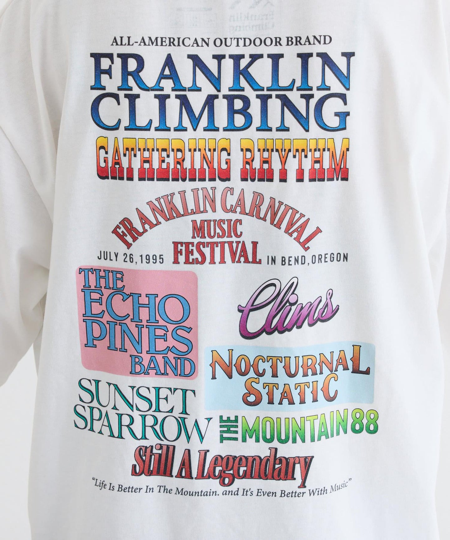 【Franklin Climbing】FesTee T/C TECH 多色圖案 T 恤