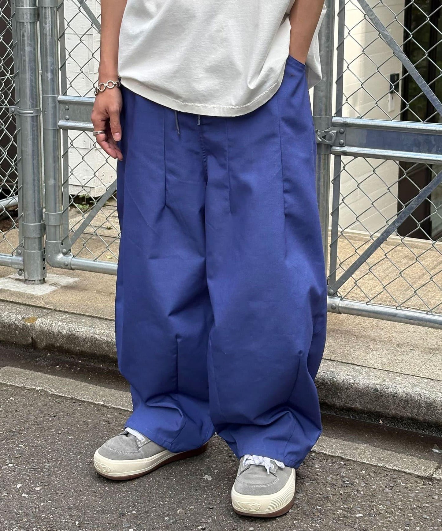 寬鬆闊腿褲