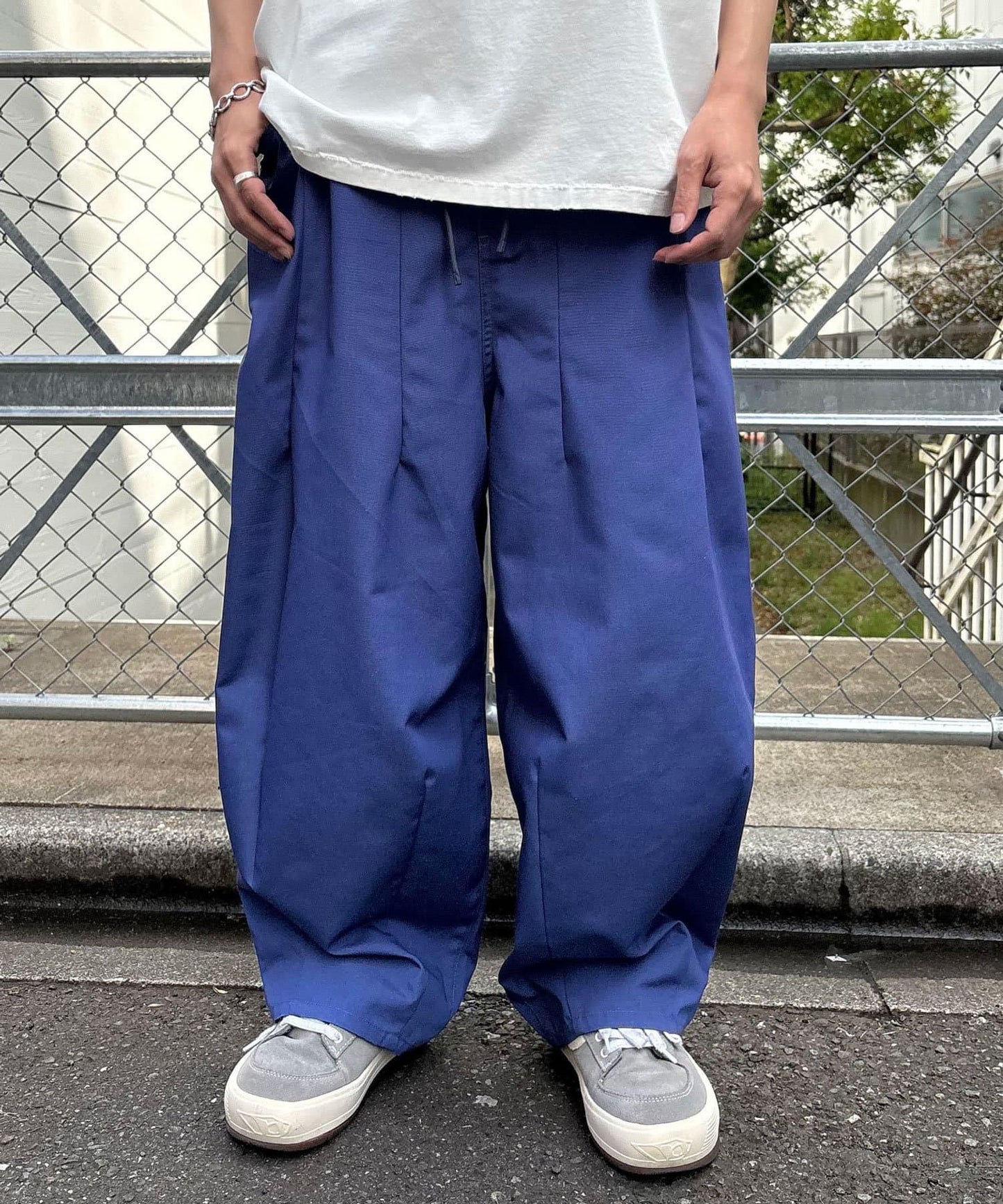 寬鬆闊腿褲