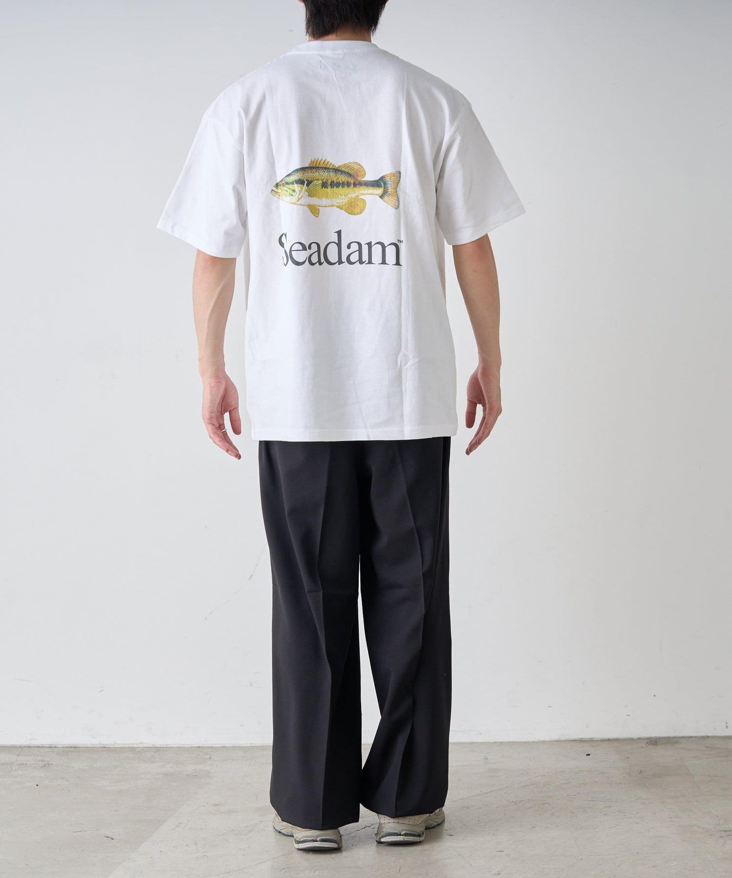 【SEADAM】〈男女通用〉背部Logo印花T恤