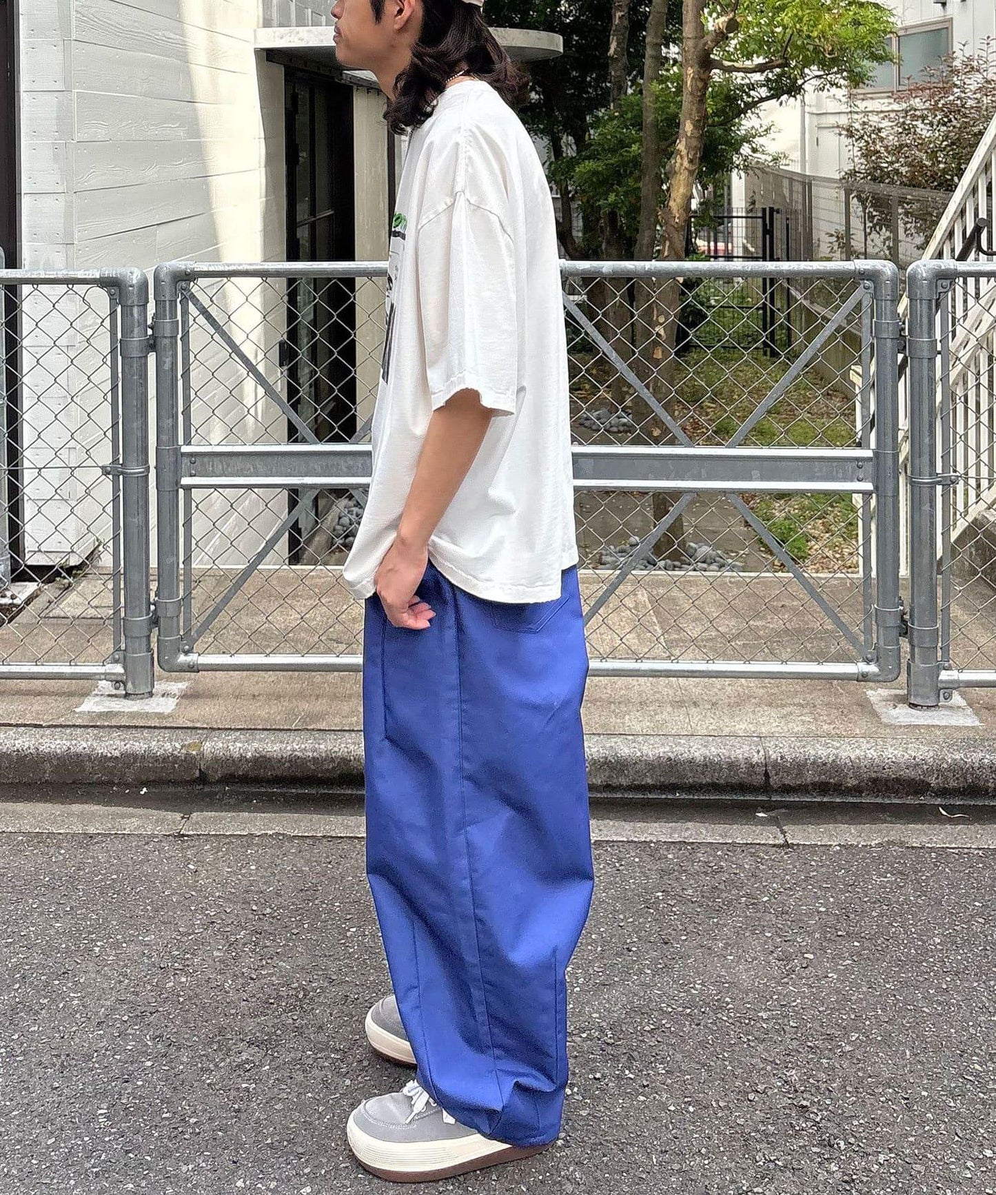 寬鬆闊腿褲