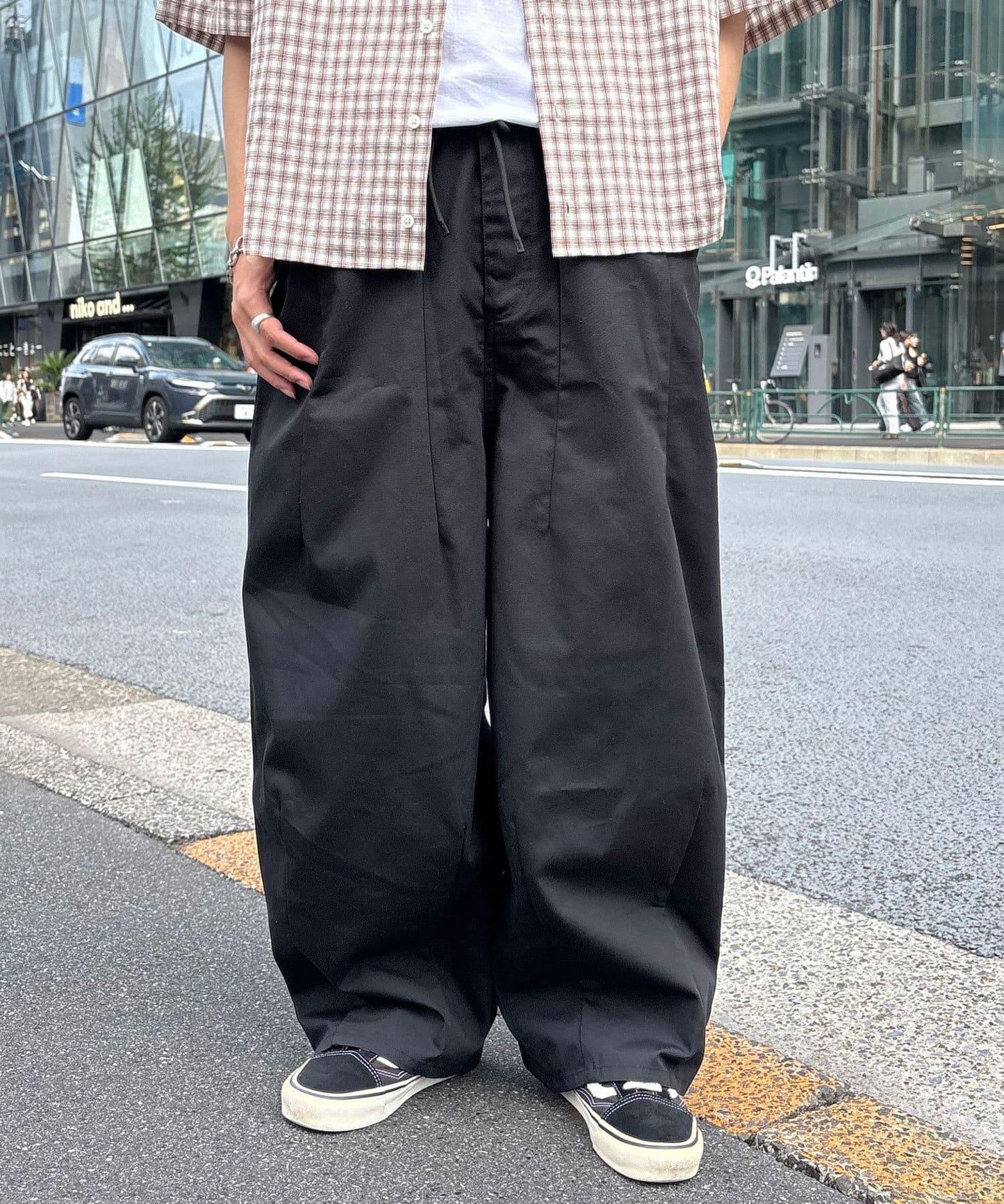 寬鬆闊腿褲