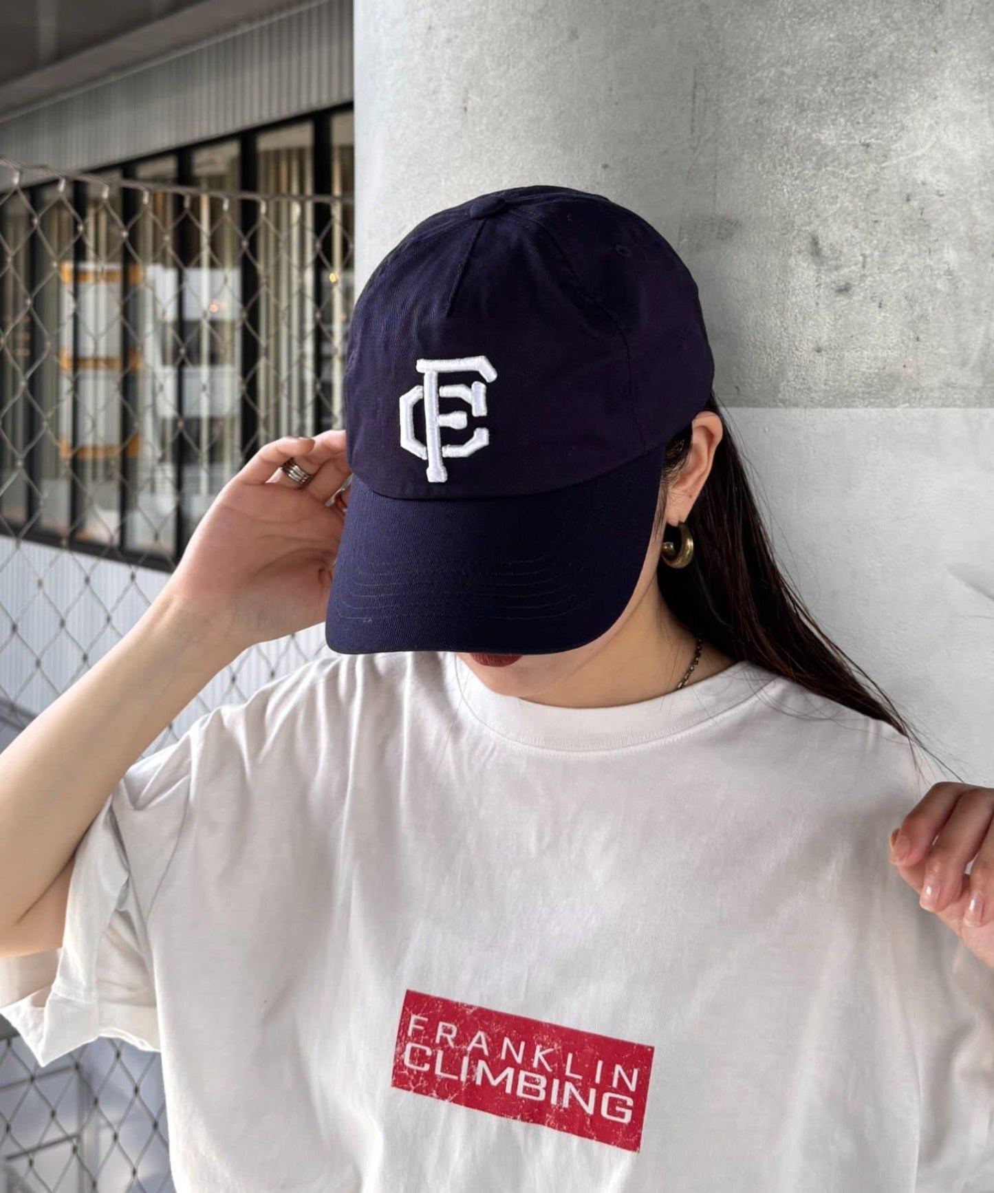 【Franklin Climbing】3D刺繡標誌徽章帽