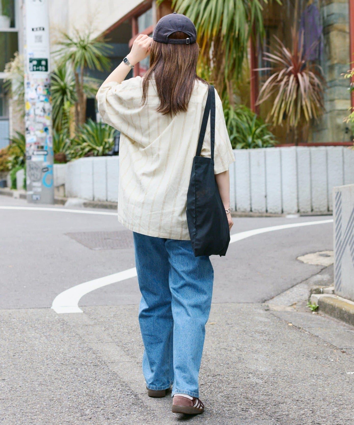 【男女通用】亞麻粘膠開領短袖襯衫