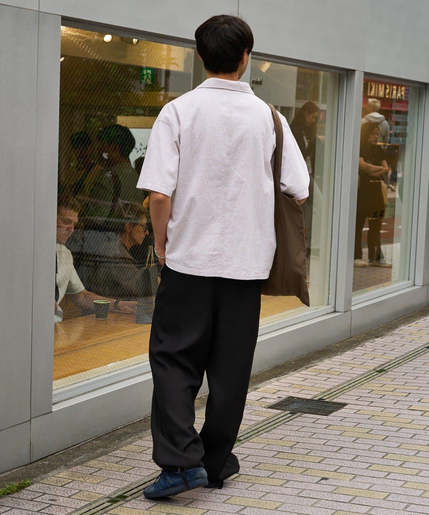 【男女通用】棉麻連體襯衫