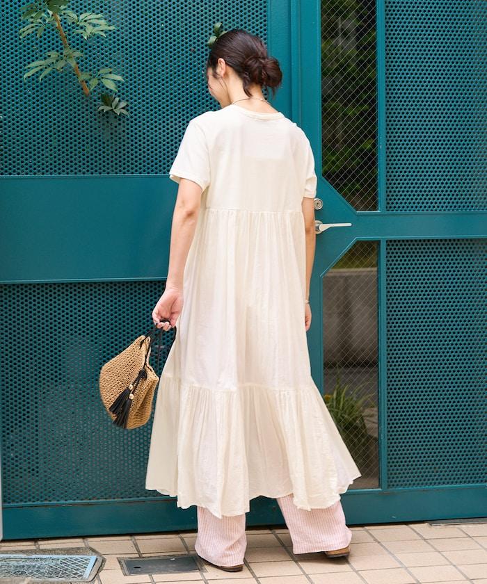 印度風連衣裙T恤