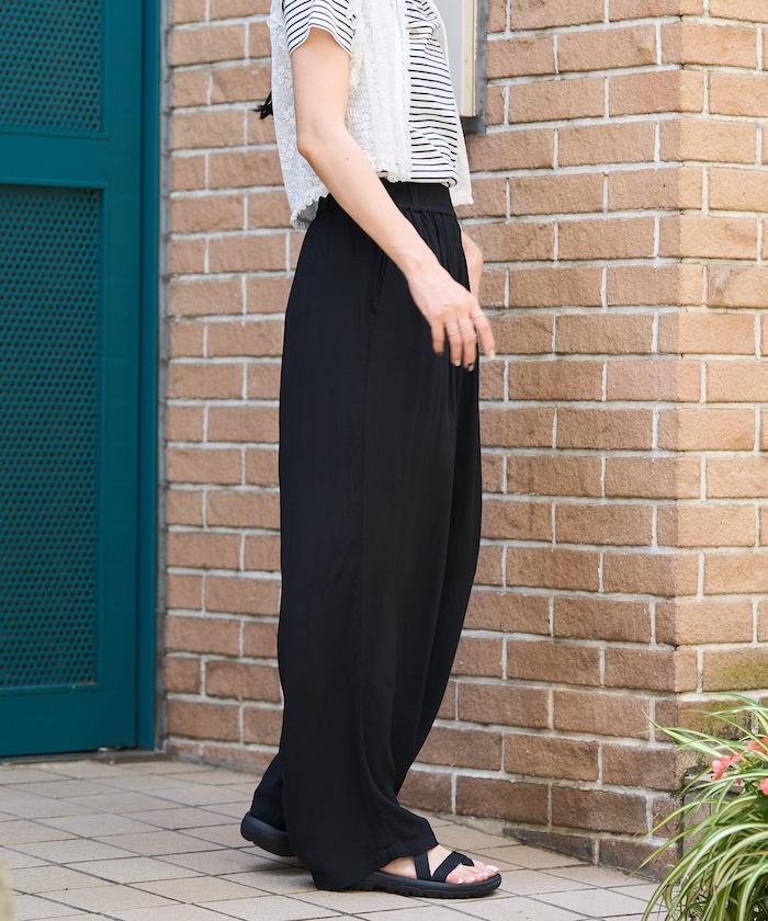 顏色喬策松紗褲/舒適褲