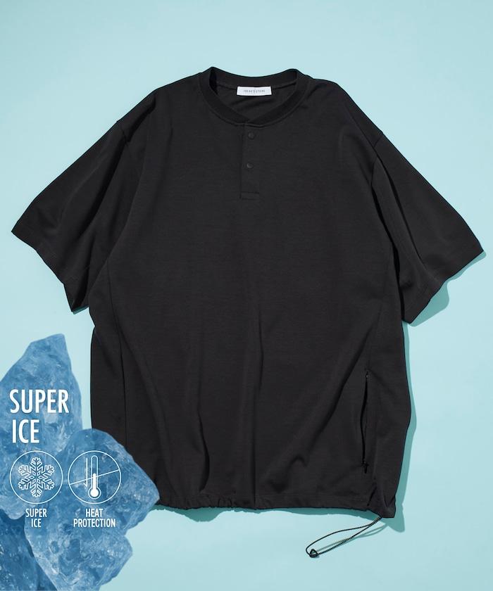 SUPER ICE 圓領短袖T恤 【接觸冷感】