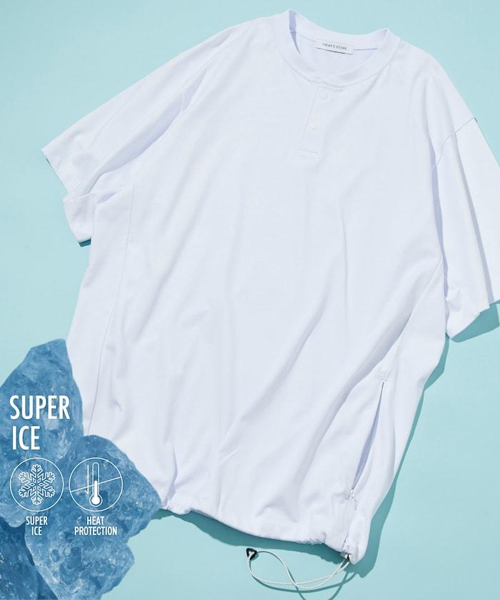 SUPER ICE 圓領短袖T恤 【接觸冷感】