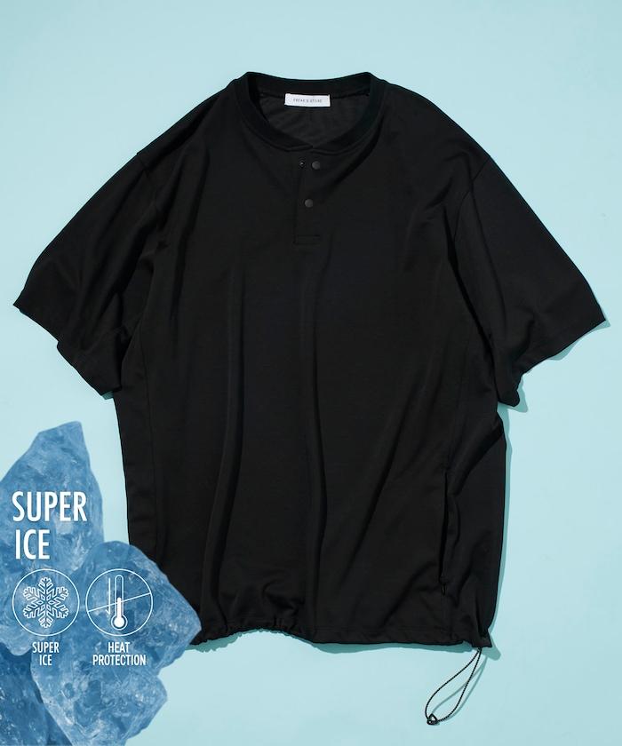 SUPER ICE 圓領短袖T恤 【接觸冷感】