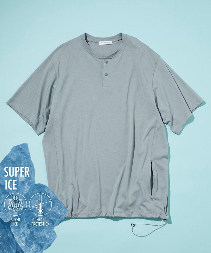 SUPER ICE 圓領短袖T恤 【接觸冷感】