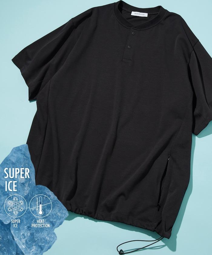 SUPER ICE 圓領短袖T恤 【接觸冷感】