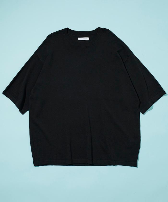 超冰絲圓領針織T恤 【接觸冷感】