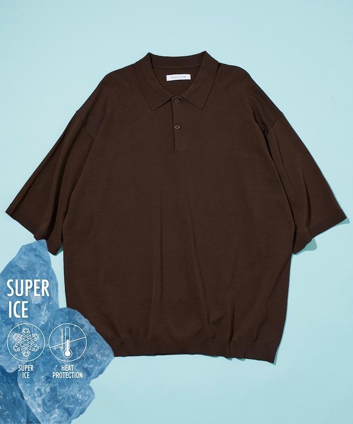 超冰感 短袖 高領 毛衣【接觸冷感】