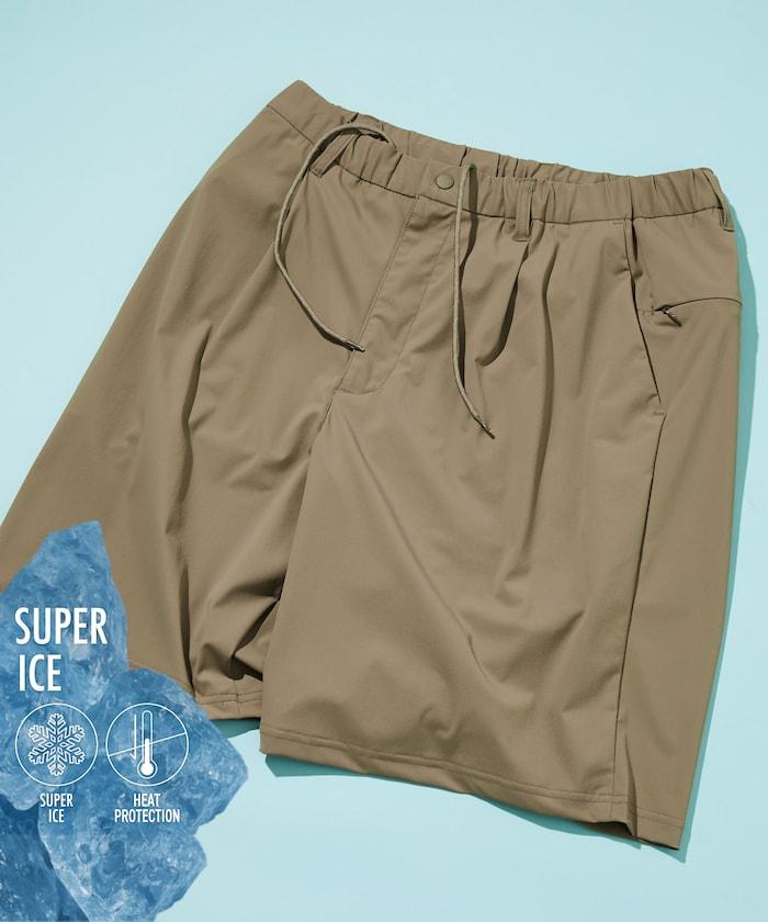 超冰尼龍輕便短褲【冰感觸】