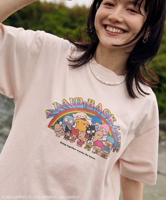 《三麗歐》 彩虹印花T恤