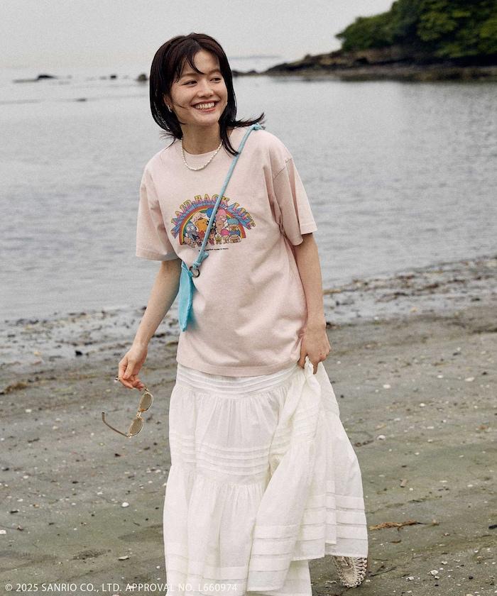 《三麗歐》 彩虹印花T恤