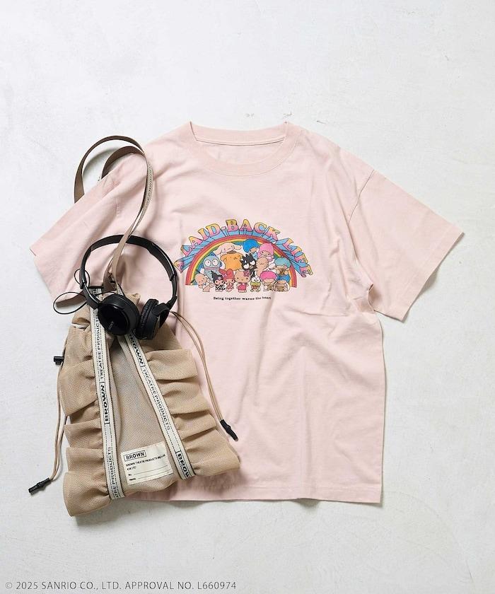 《三麗歐》 彩虹印花T恤