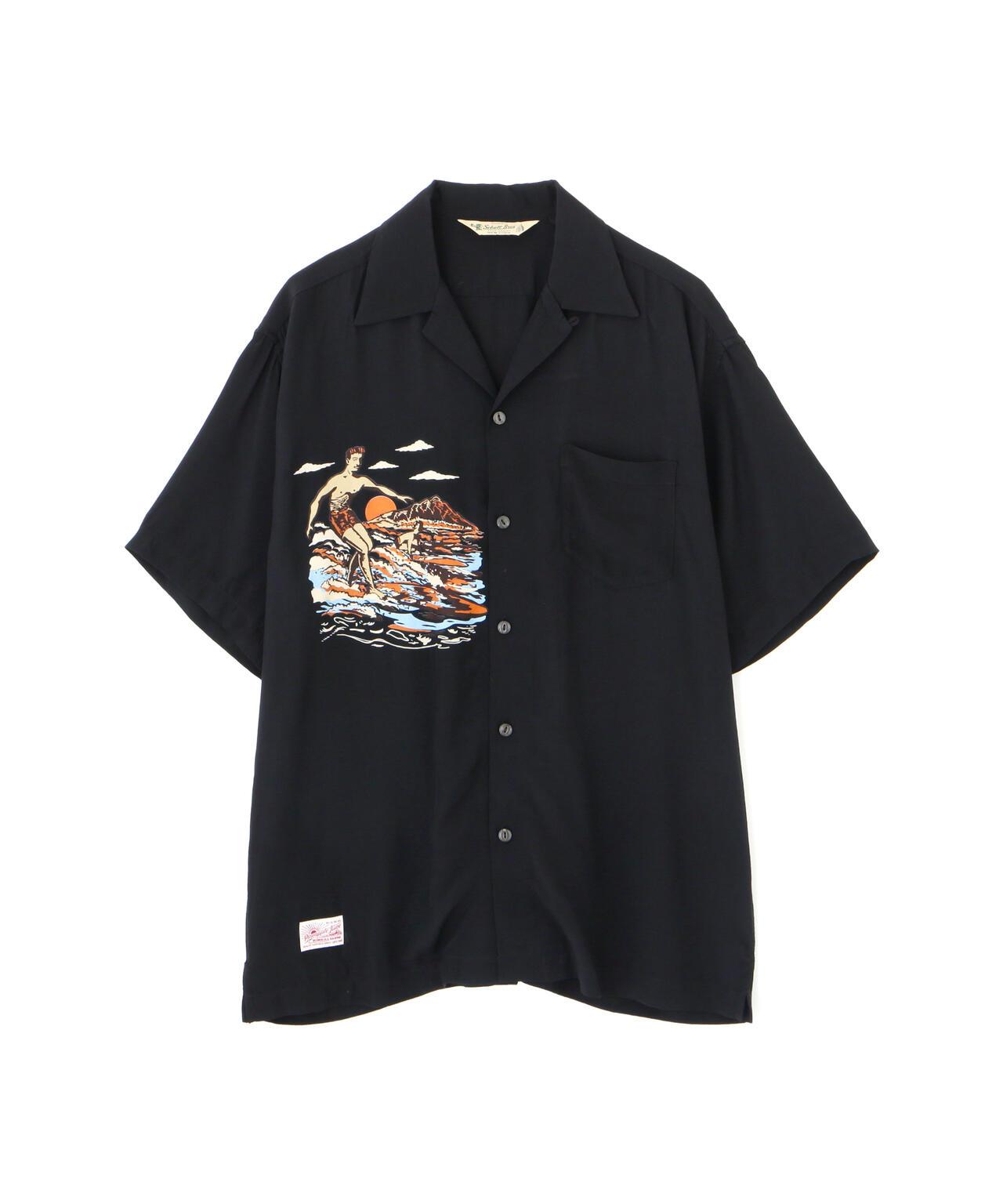 ×PJ/×菠蘿汁/RAYON SHIRT BEACH/人造絲襯衫 海灘