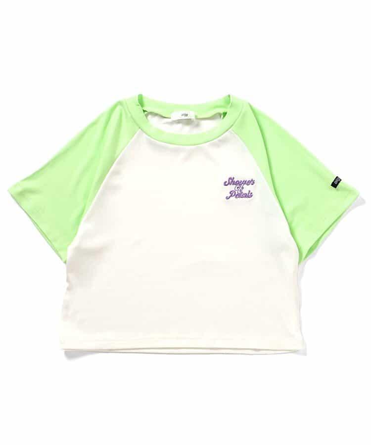 緊湊清爽拉鍊拉桿T-shirt