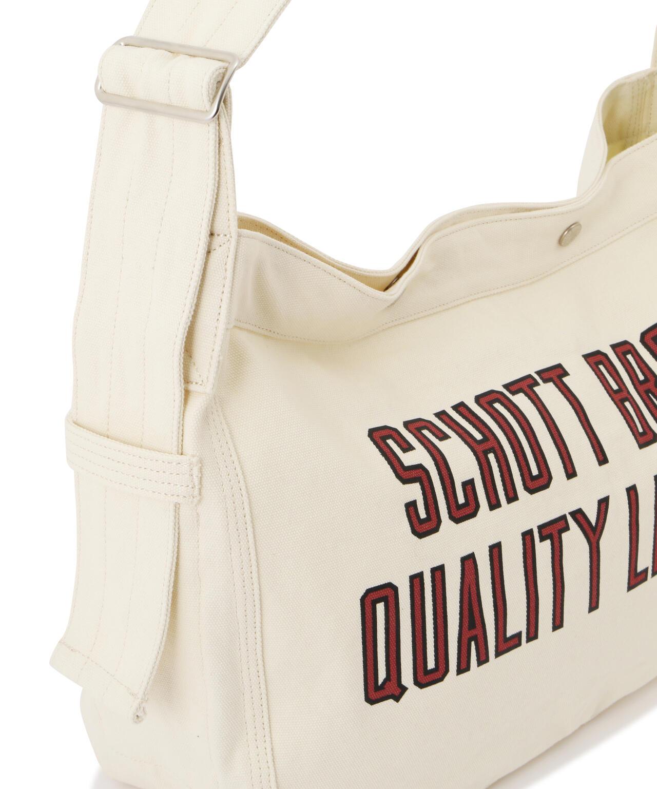 NEWSPAPER BAG“SCHOTT BROS”/報紙袋“肖特兄弟”