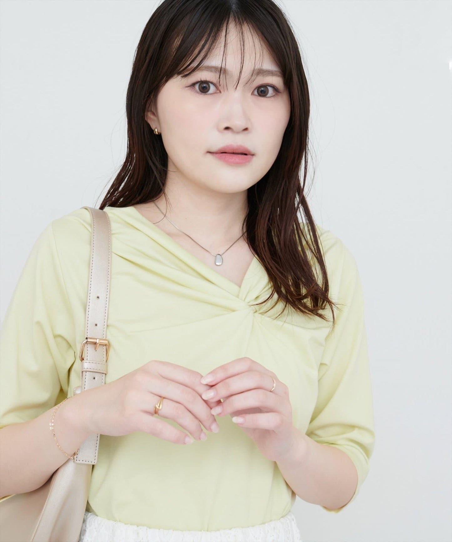 【sherbet line】冰淇淋系列 可選袖長扭結T恤