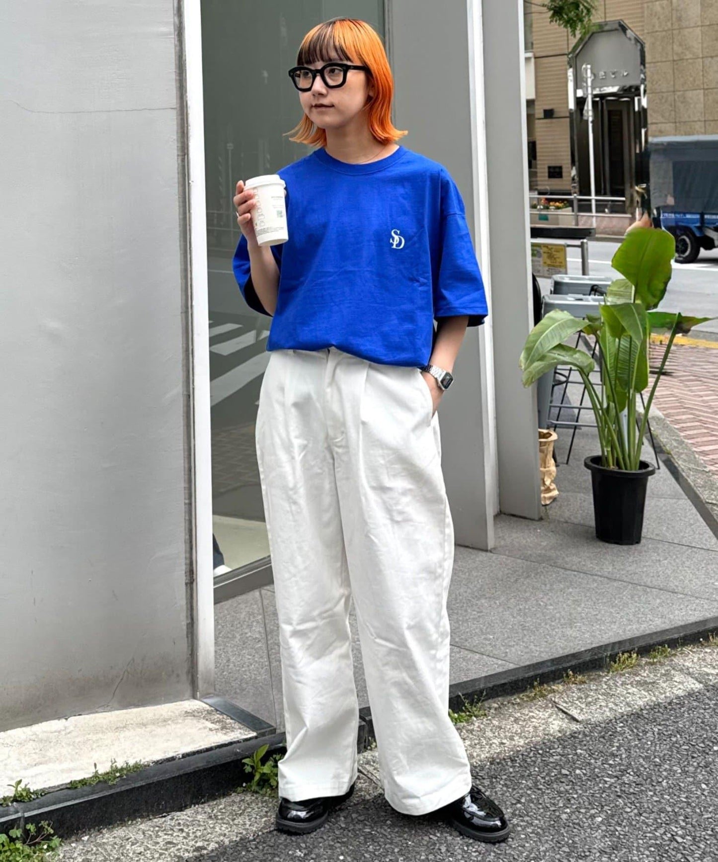 【SEADAM】〈男女通用〉背部Logo印花T恤