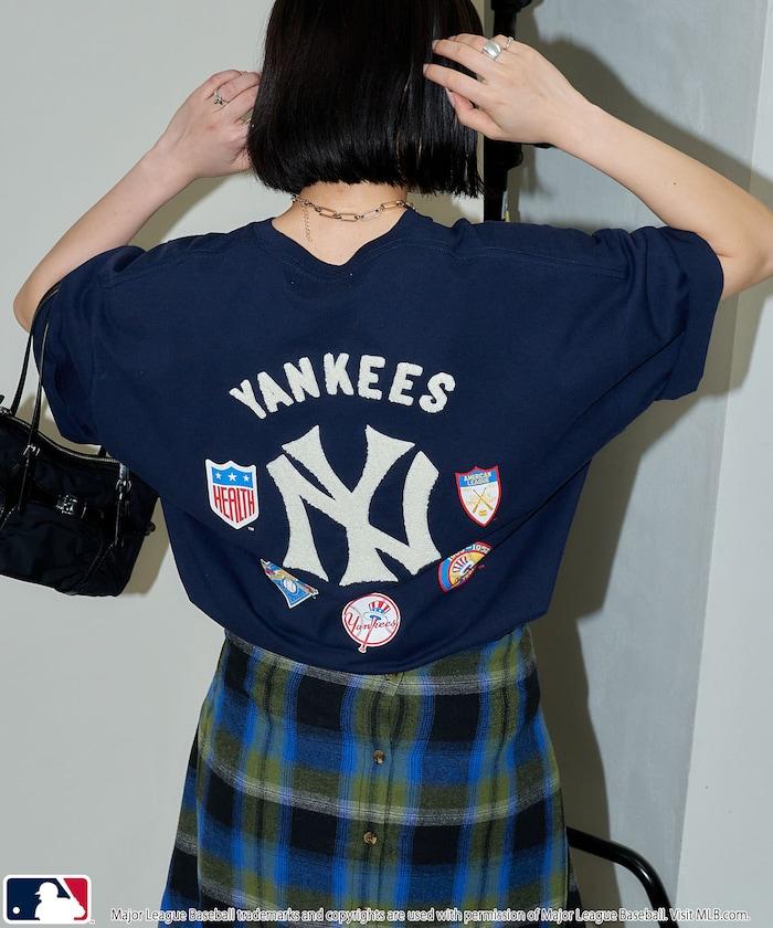 聯名 MLB背部圖案印花T恤