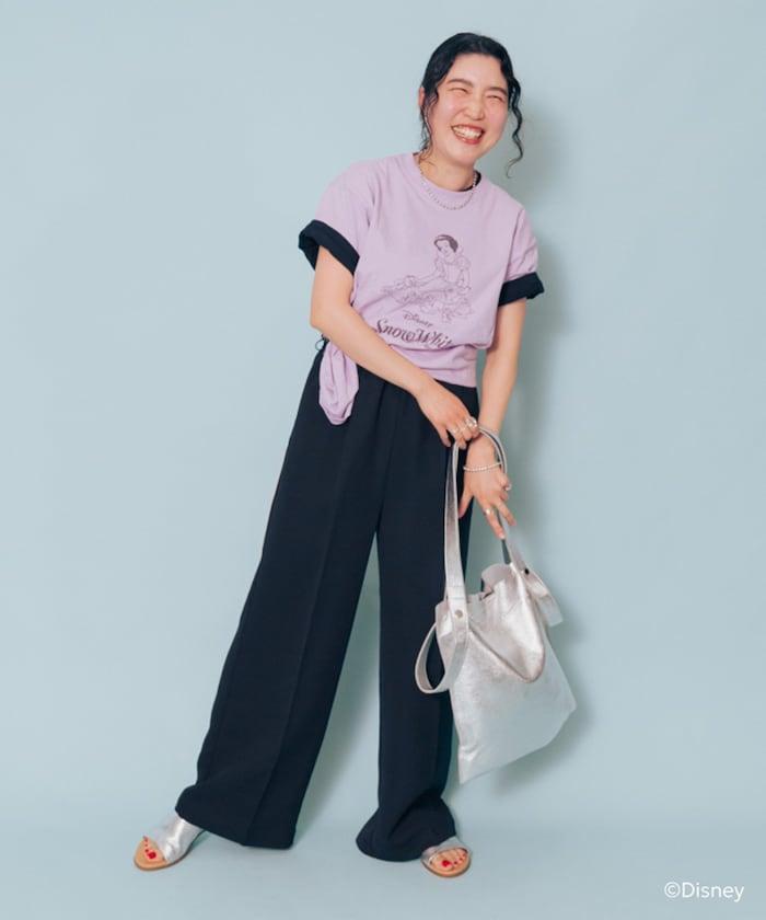 【迪士尼 白雪公主】大印花圓領T恤