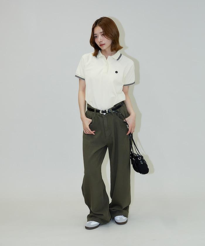 一點刺繡 鹿紋Polo衫 限定推出