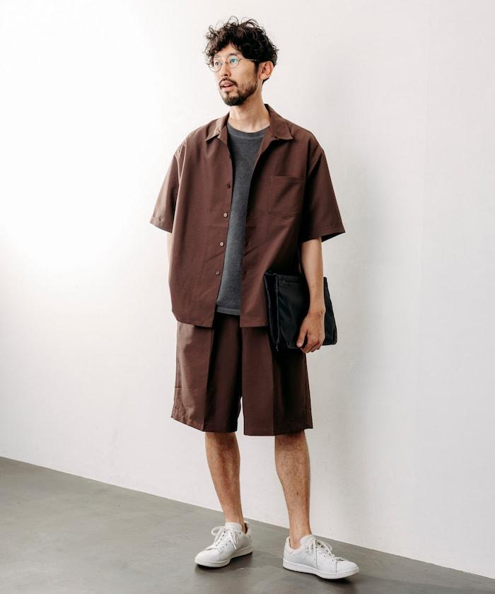 Reflax 功能性材料 寬鬆版型 舒適短褲/吸溼速幹/易護理/防紫外線/接觸冷感/環保材料/彈力