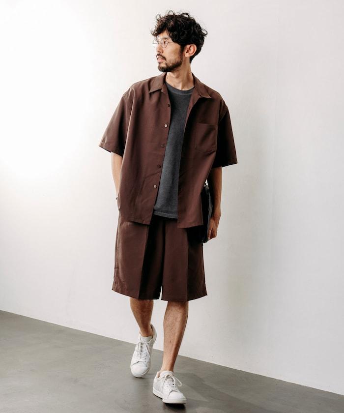 Reflax 功能性材料 寬鬆版型 舒適短褲/吸溼速幹/易護理/防紫外線/接觸冷感/環保材料/彈力