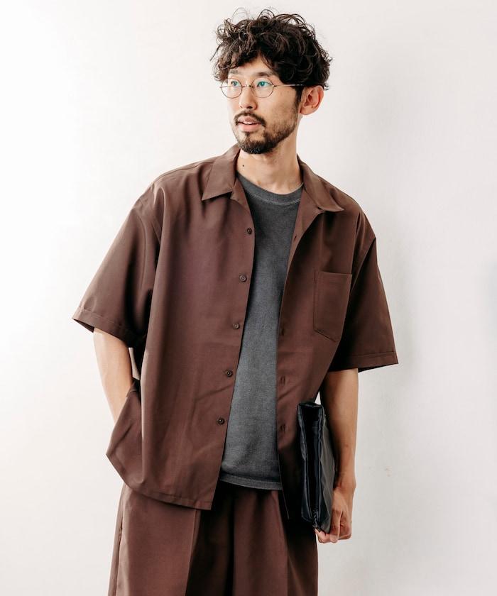 Reflax 功能性素材 輕鬆合身 開領襯衫 短袖
