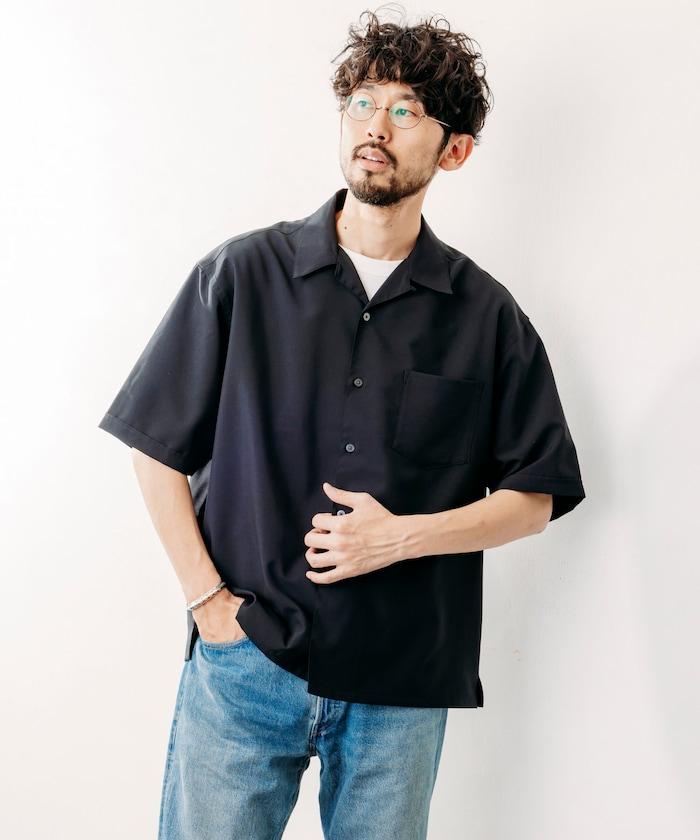 Reflax 功能性素材 輕鬆合身 開領襯衫 短袖
