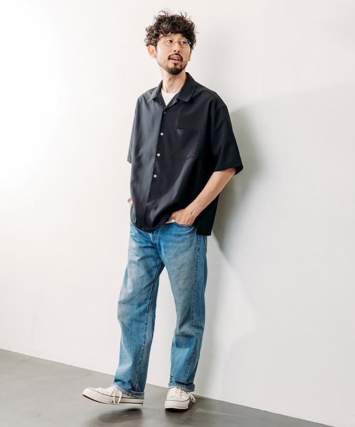 Reflax 功能性素材 輕鬆合身 開領襯衫 短袖
