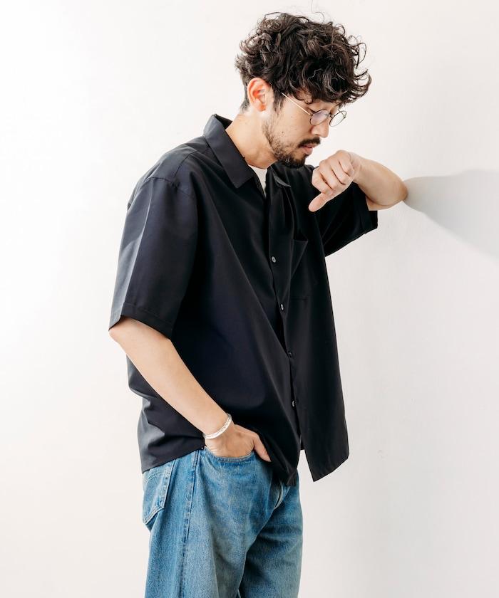 Reflax 功能性素材 輕鬆合身 開領襯衫 短袖